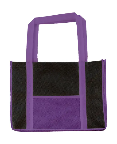  Ležerna torba za kupovinu - 70 g/m² - SG Accessories - BAGS (Ex JASSZ Bags) Lilac Crna