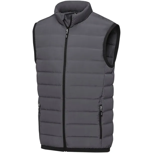 Caltha men's insulated down bodywarmer - Elevate Life Storm grey