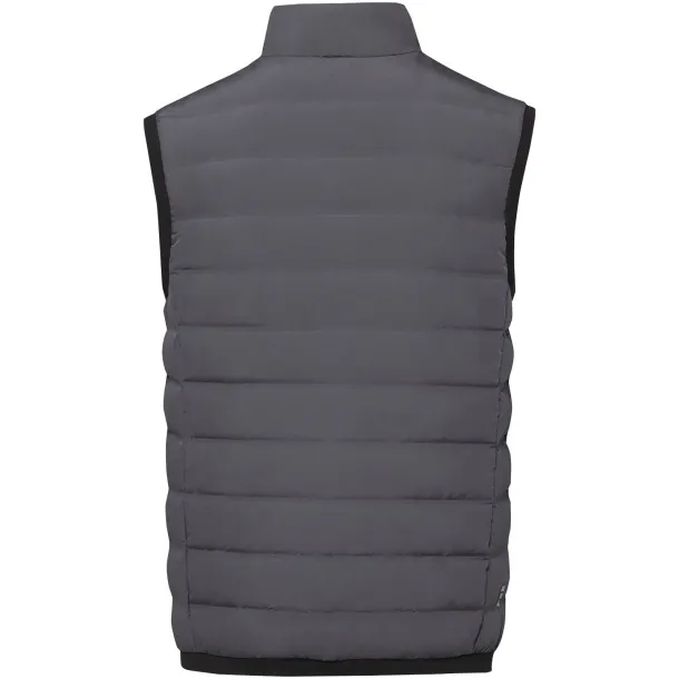 Caltha men's insulated down bodywarmer - Elevate Life Storm grey