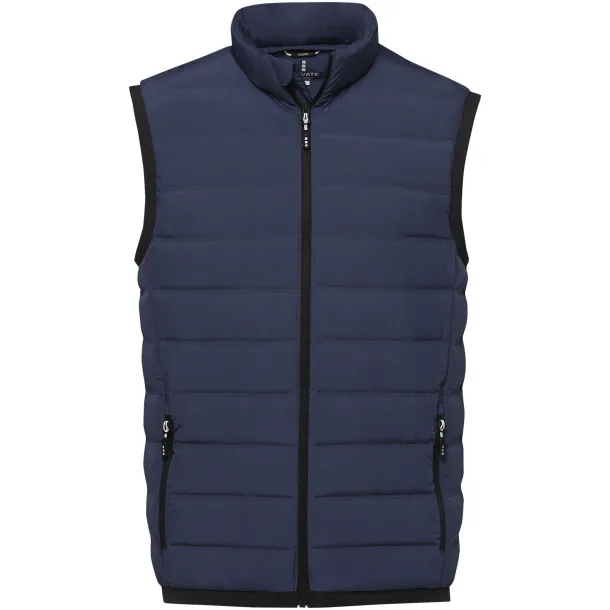 Caltha men's insulated down bodywarmer - Elevate Life Navy Blue