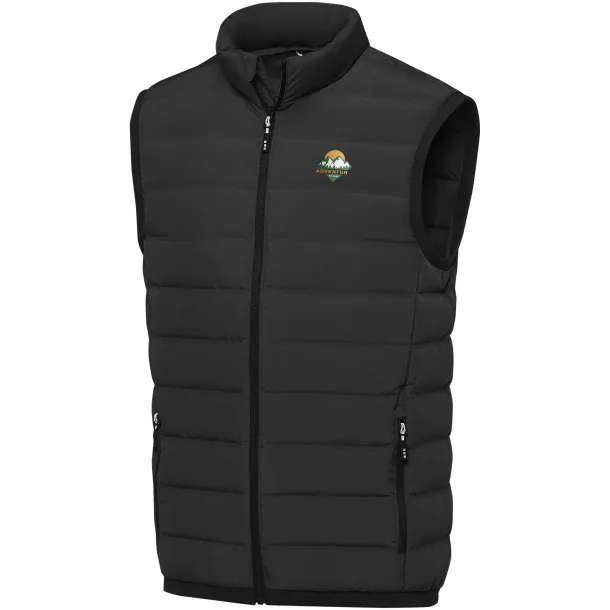 Caltha men's insulated down bodywarmer - Elevate Life Solid black