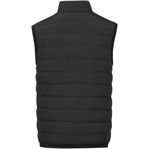 Caltha men's insulated down bodywarmer - Elevate Life Solid black