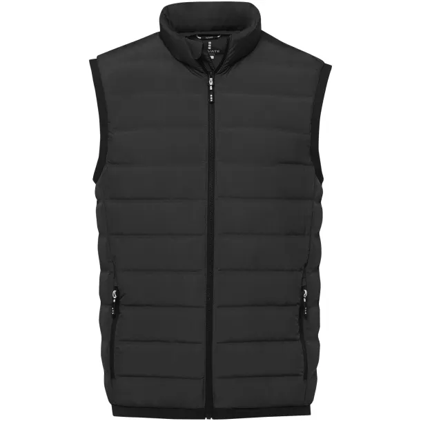 Caltha men's insulated down bodywarmer - Elevate Life Solid black