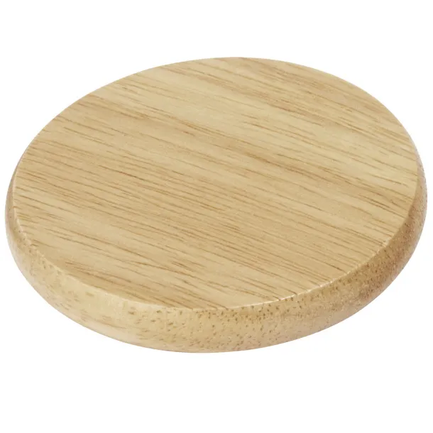 Scoll wooden coaster with bottle opener Natural