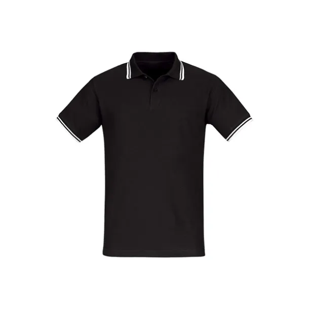 ADRIATIC tipping polo shirt - EXPLODE Black