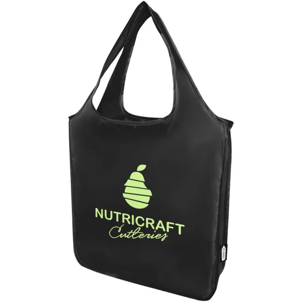 Ash RPET large tote bag Crna