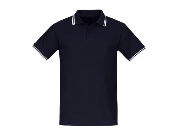 ADRIATIC tipping polo shirt - EXPLODE Blue