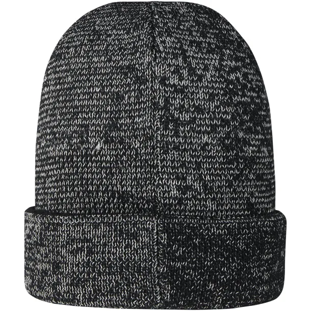 Rigi reflective beanie - Elevate Life Solid black