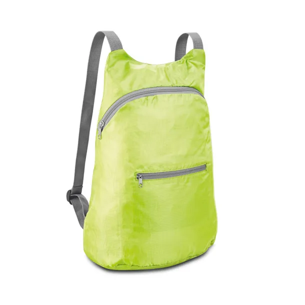 BARCELONA Foldable backpack Light green