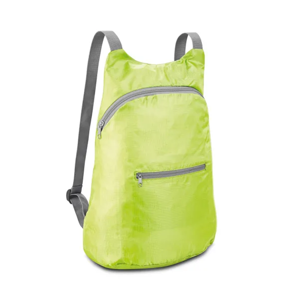 BARCELONA Foldable backpack - Beechfield Light green