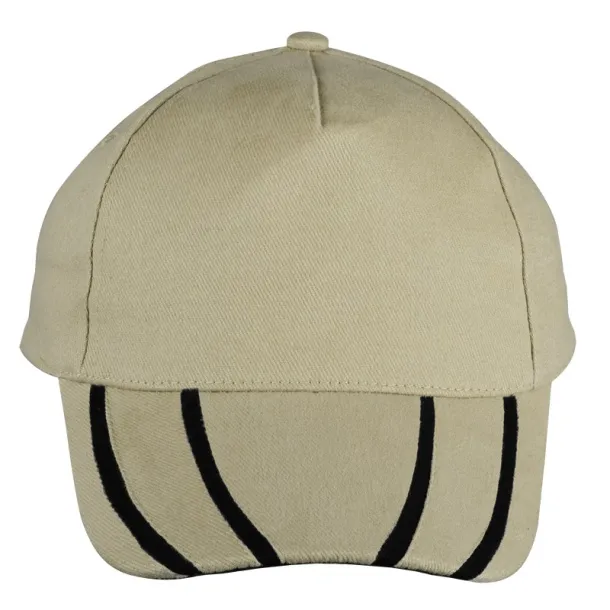 PORTO CAP 5 panel cap Beige