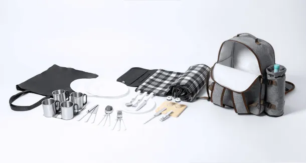 Seyman RPET picnic backpack Grey
