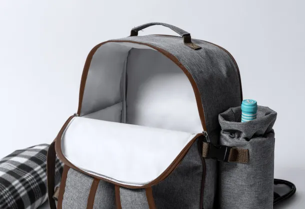 Seyman RPET picnic backpack Grey