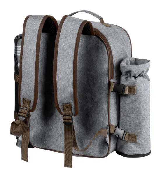 Seyman RPET picnic backpack Grey