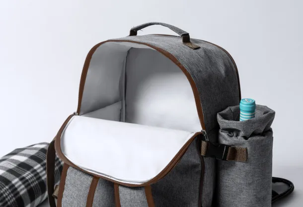 Seyman RPET picnic backpack Grey