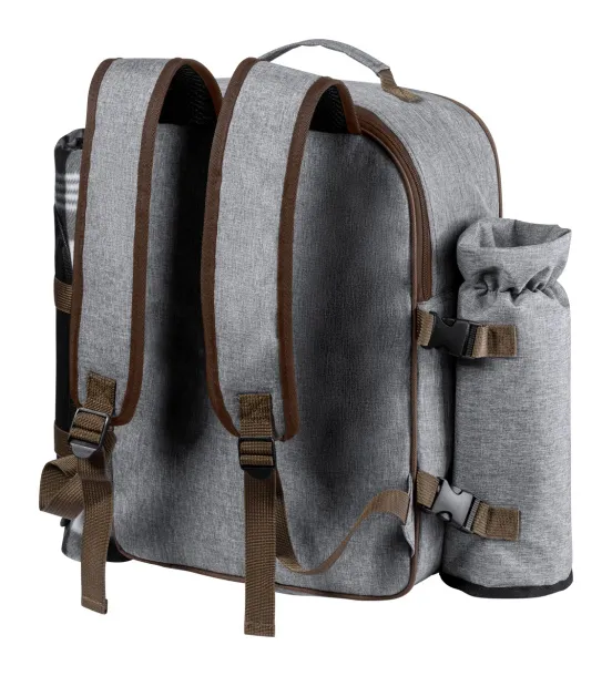 Seyman RPET picnic backpack Grey