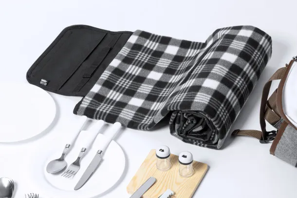Seyman RPET picnic backpack Grey