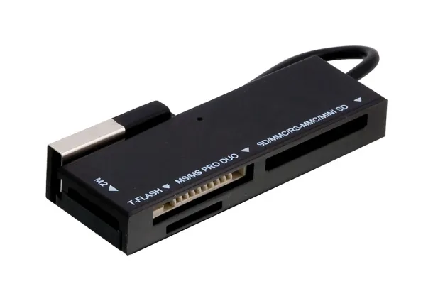 Hades memory card reader Black