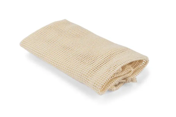 GREENS Mesh bags set Beige