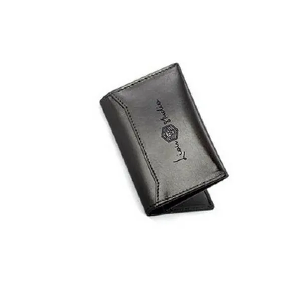  Mauro Conti business card holder black