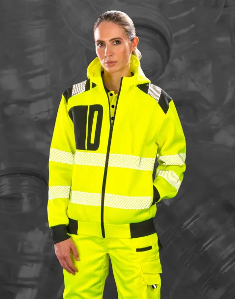  Recycled Robust Zipped Safety Hoody - Result Recycled