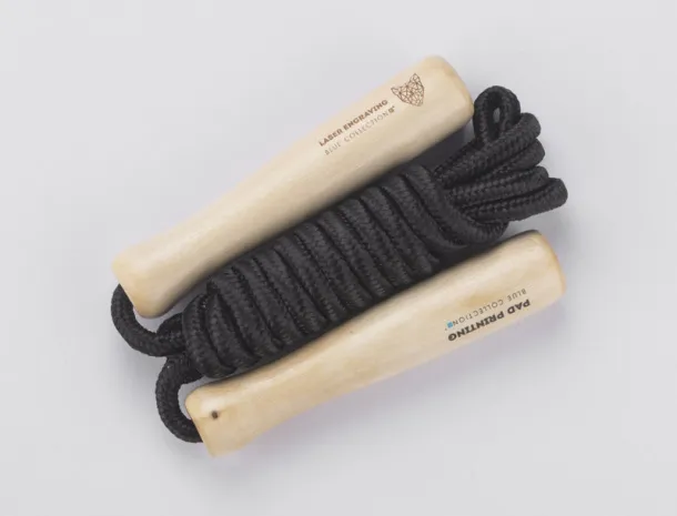 SALTI Skipping rope - Gildan Crna