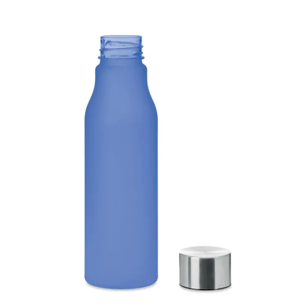 GLACIER RPET RPET bottle with S/S cap 600ml Royal blue