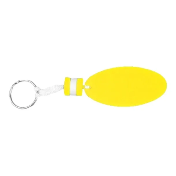  Floating keyring yellow