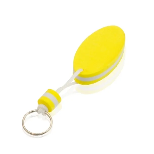  Floating keyring yellow