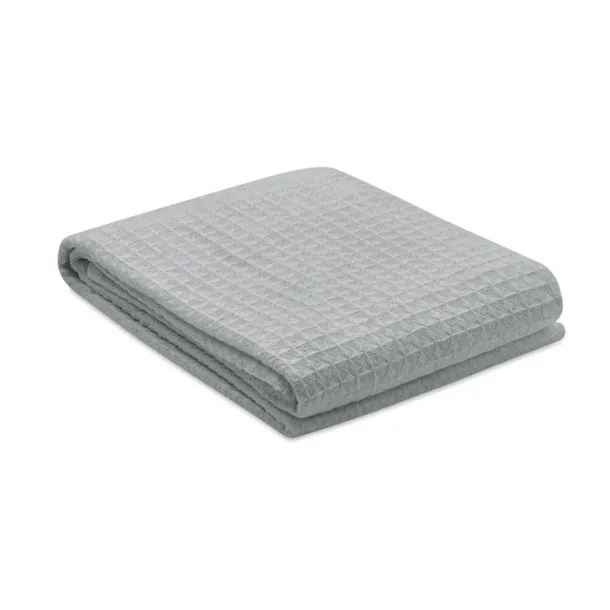 GUSTO Cotton wafle blanket 350 gr/m² Grey