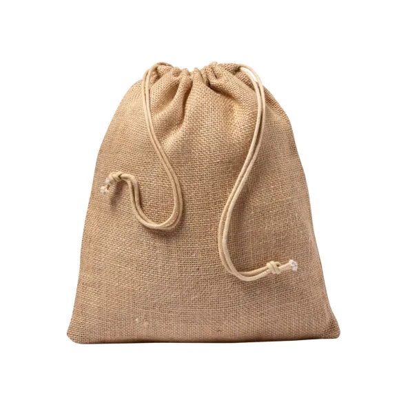 Vagan jute gift bag Natural