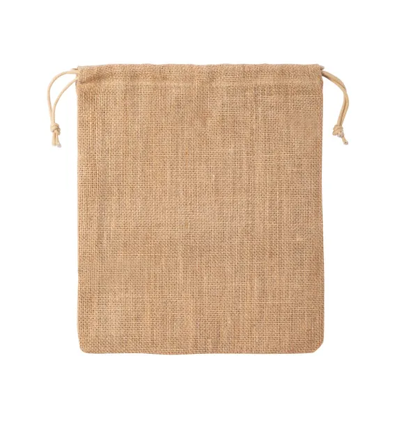 Vagan jute gift bag Natural