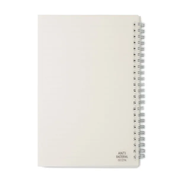 CLEANBOOK Ring A5 notebook antibacterial White