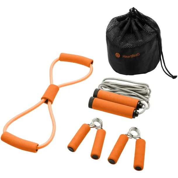 Dwayne fitness set - Unbranded Orange