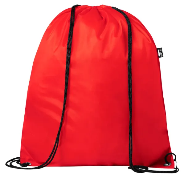 Lambur drawstring bag Red