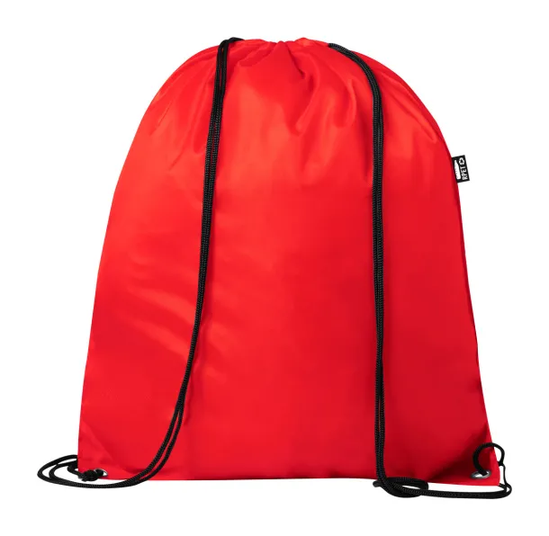 Lambur drawstring bag Red