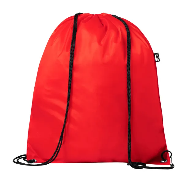 Redraw drawstring bag Red