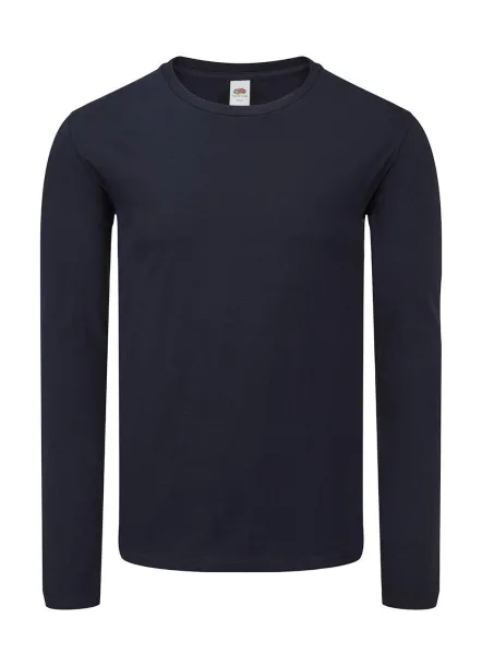  Iconic 150 Classic Long Sleeve T - Fruit of the Loom Deep Navy