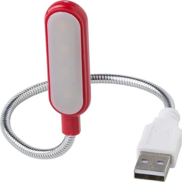  USB light red