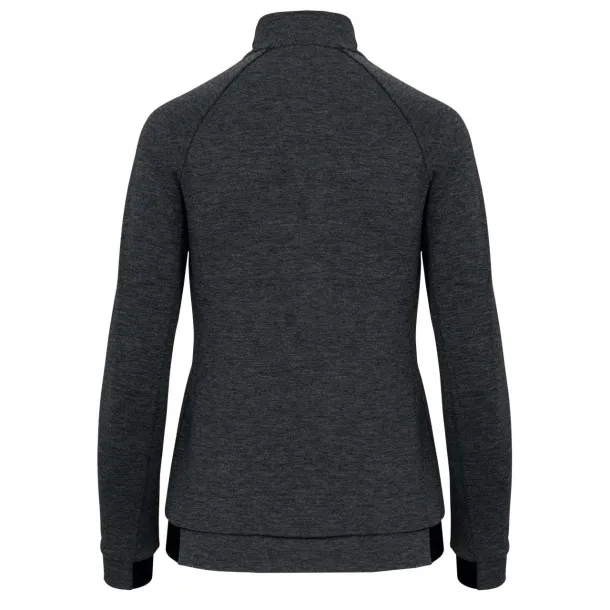  LADIES' HIGH NECK JACKET - 310 g/m² - Proact Deep Grey Heather