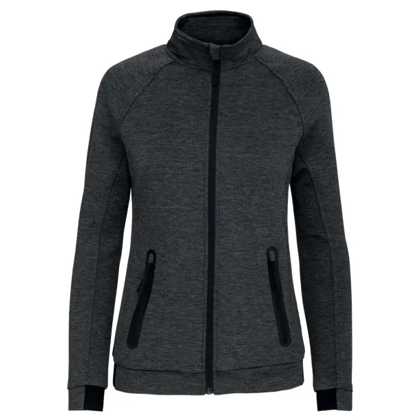  LADIES' HIGH NECK JACKET - 310 g/m² - Proact Deep Grey Heather