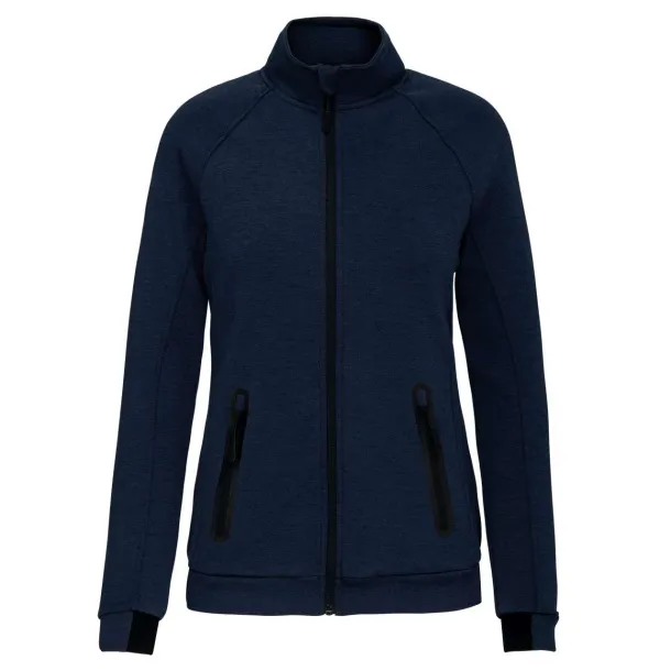  LADIES' HIGH NECK JACKET - 310 g/m² - Proact French Navy Heather