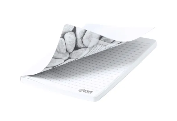 Quantum stone paper notebook White