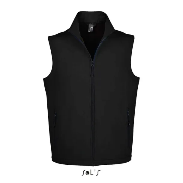 SOL'S RACE BW MEN - SOFTSHELL BODYWARMER - SOL'S Black