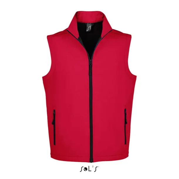 SOL'S RACE BW MEN - SOFTSHELL BODYWARMER - SOL'S Pepper Red