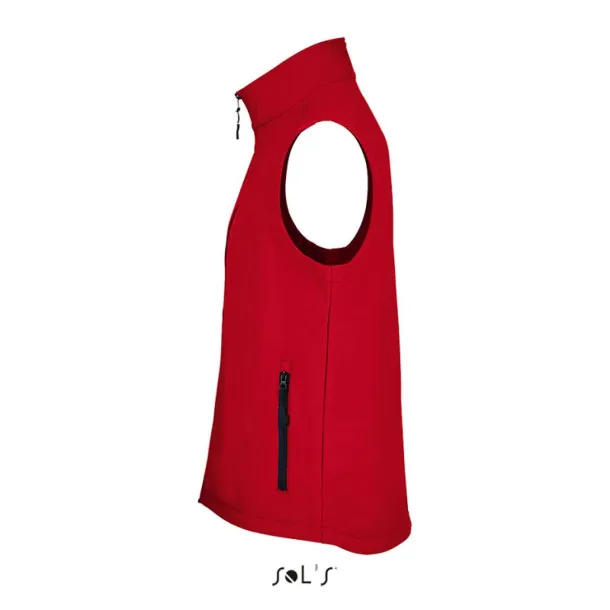 SOL'S RACE BW MEN - SOFTSHELL BODYWARMER - SOL'S Pepper Red