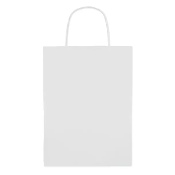 PAPER MEDIUM Gift paper bag medium size White