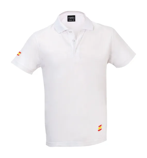 Bandera polo shirt tecnic White