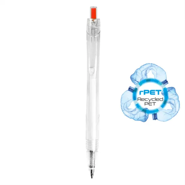  RPET ball pen orange