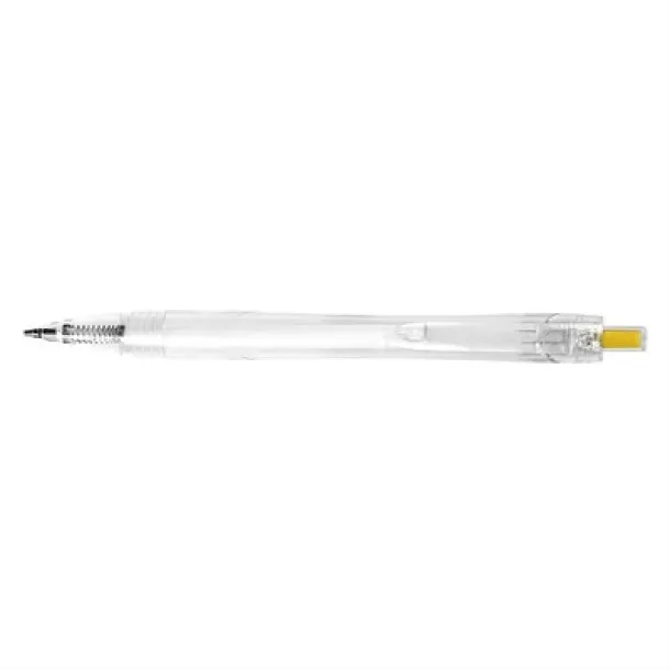  RPET ball pen yellow